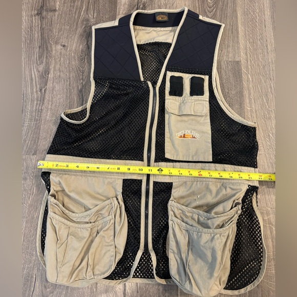 Fieldline Fishing Hunting Photography Vest PC050 - Tan - Size Med/Lrg - Picture 7 of 10